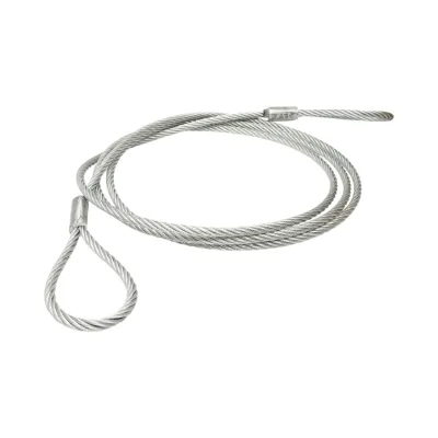 Cablu sufa troliu ciochinar otel 16mm x 6m cu ochiuri pentru tractare/ridicare - imagine 2