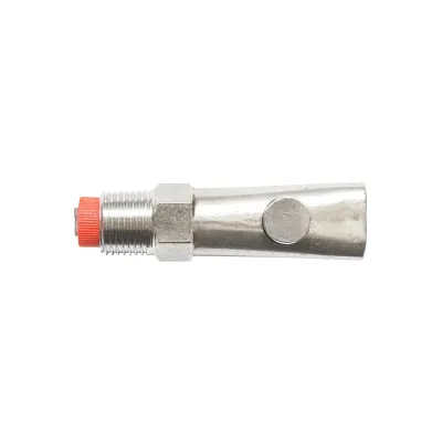 Suzeta din inox cu bila 80x21mm M20 pentru adapare porci si vitei - imagine 3