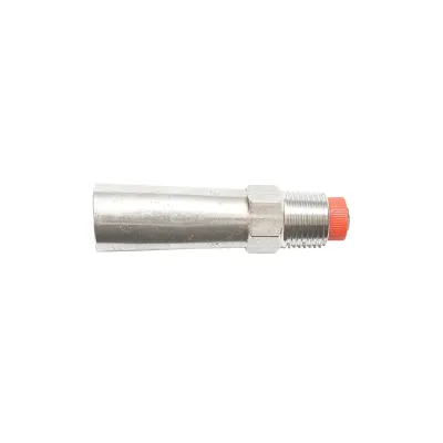 Suzeta din inox cu bila 80x21mm M20 pentru adapare porci si vitei - imagine 4