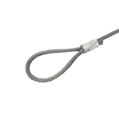 Cablu sufa troliu ciochinar otel 24mm x 4m cu ochiuri pentru tractare/ridicare - imagine 4