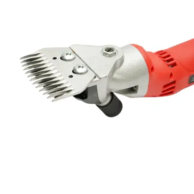 Masina profesionala de tuns oi, caini, cai, vaci 220V, 1280W, 2300r/min, lama din otel tratat si cap aluminiu Breckner Germany - imagine 9
