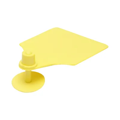 Crotalii neinscriptionate galbene 64x95mm pentru vaci Breckner Germany - imagine 2