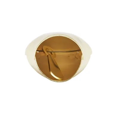 Clopot ovine si bovine, talanga 6 cm, aurie - imagine 3