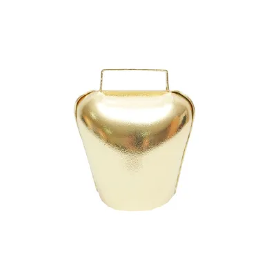Clopot ovine si bovine, talanga 6 cm, aurie - imagine 2