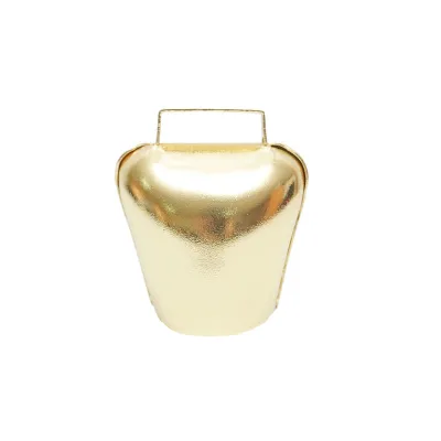 Clopot ovine si bovine, talanga 7 cm, aurie - imagine 2