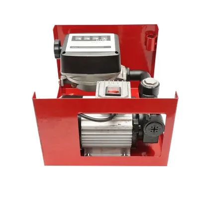 Pompa transfer motorina 220V 550W Breckner Debit 60L/min. (Kit cu contor, furtun aspiratie 1,5M, furtun transfer 4M, Pistol) - imagine 3