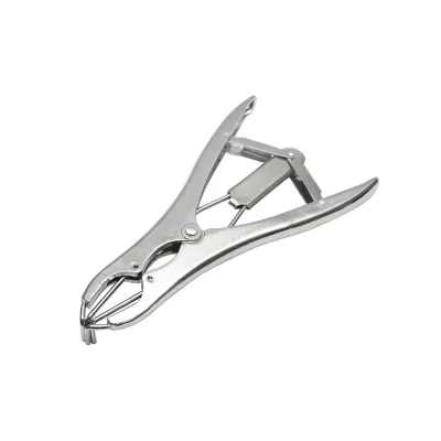 Cleste castrare cu inel pentru bovine, ovine, porci Breckner Germany - imagine 4