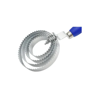 Perie tesala metalica spiralata pentru cai 230x105mm Breckner Germany - imagine 5