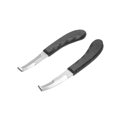 Set 2 renete stanga/dreapta pentru curatarea ongloanelor, copitelor 210mm Breckner Germany - imagine 2