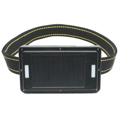 Localizator GPS solar pentru animale mari cu cartela sim si baterie 2000mAh