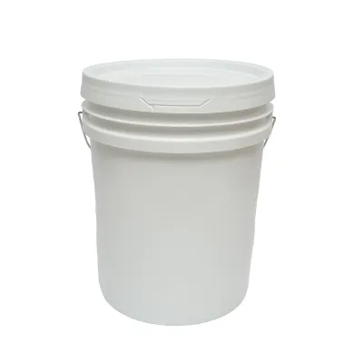 Galeata rotunda din plastic 20L cu capac pentru miere de albine - imagine 2