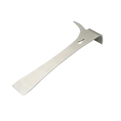 Dalta apicola din inox cu pinten L 215mm - imagine 2