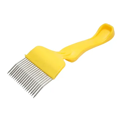Furculita descapacit din inox cu maner din plastic 215mm - imagine 2