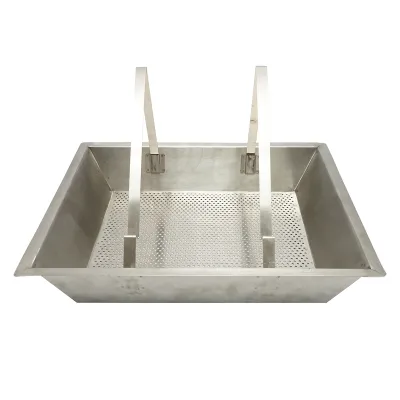 Tava inox pentru descapacit 520x415x110mm - imagine 2