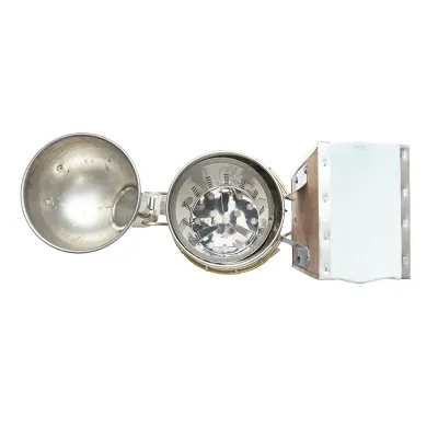 Afumator albine din otel inox cu cilindru scut termic si burduf din piele 160mm - imagine 3