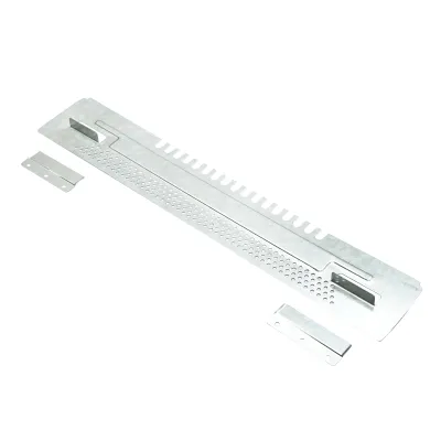 Gratie stup urdinis tip ghilotina din otel galvanizat 390x65mm - imagine 3