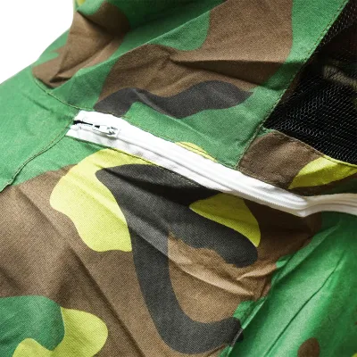 Bluza apicola tip camuflaj marimea L cu masca protectie - imagine 5