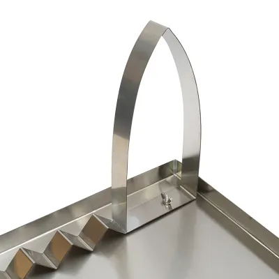 Tava inox pentru descapacit 600x700x30mm - imagine 6