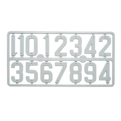 Sablon cu 10 cifre pentru numerotarea stupilor