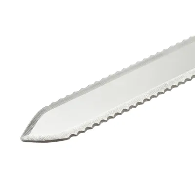 Cutit din inox pentru descapacit 440mm cu maner plastic - imagine 3