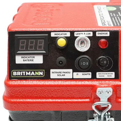 Aparat generator de impulsuri 6.9 Joule 12-220V cu baterie 12V, 14A si panou solar 20W - imagine 7