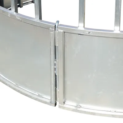 Iesle hranire animale rotunda pentru baloti fan cu 15 locuri D=1.9m - imagine 2