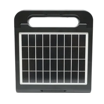 Aparat generator de impulsuri 2 Joule 10km, 220V cu panou solar 5W 9V si baterie 6V 7Ah Breckner Germany - imagine 5