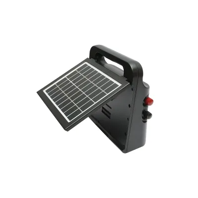 Aparat generator de impulsuri 2 Joule 10km, 220V cu panou solar 5W 9V si baterie 6V 7Ah Breckner Germany - imagine 2