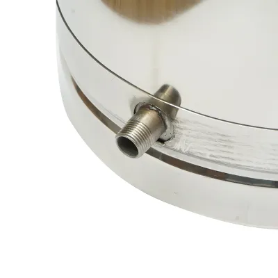 Bidon de inox pentru lapte cu capac 50L cu robinet aparat de muls vaci Breckner Germany - imagine 5