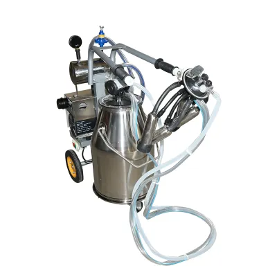 Aparat de muls vaci 1 post 650W, bidon inox 25L, grup de muls cu 4 mansoane, presiune vid 45-50 kPa, pulsatii 60-80 cpm - imagine 2