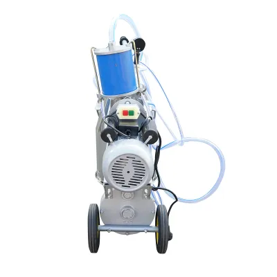 Aparat de muls vaci 1 post 550W, 220V bidon inox 25L, grup de muls cu 4 mansoane, presiune vid 45-50 kPa, pulsatii 60-80 cpm - imagine 5