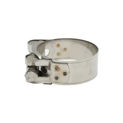 Colier forta, clema din inox 304SS cu surub pentru furtunuri 48-51mm Breckner Germany	 - imagine 2