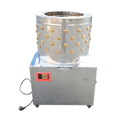 Deplumator pasari inox 1500W, 220V capacitate 4 pasari, 142 degete, 180 r/min IP68 - imagine 2