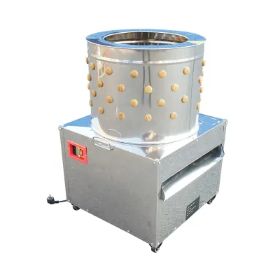 Deplumator pasari inox 1500W, 220V capacitate 4 pasari, 142 degete, 180 r/min IP68