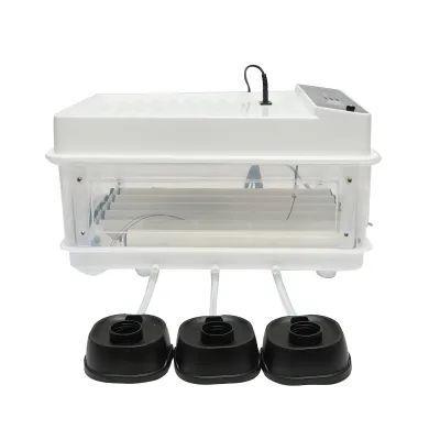 Incubator automat 30 oua 50W, 12V-220V cu rotire automata, control temperatura, umiditate, afisaj digital - imagine 5