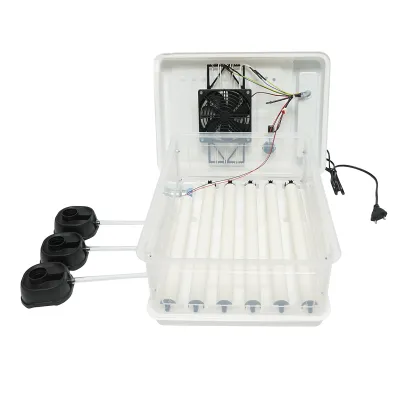 Incubator automat 30 oua 50W, 12V-220V cu rotire automata, control temperatura, umiditate, afisaj digital - imagine 2