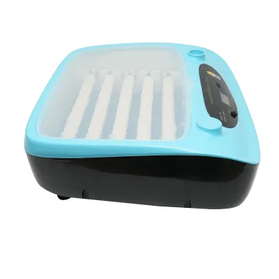 Incubator automat 24 oua 75W, 12V-220V cu rotire automata, control temperatura, umiditate, afisaj digital - imagine 5