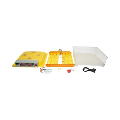 Incubator automat 48 oua 12V-220V cu rotire automata, control temperatura, umiditate, afisaj digital - imagine 2