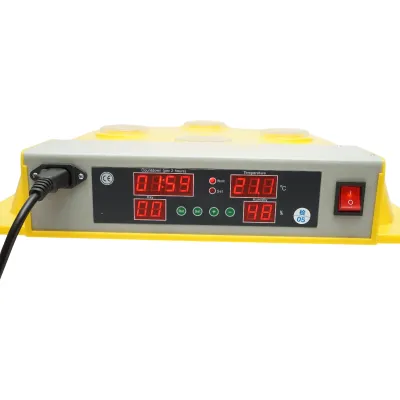 Incubator automat 48 oua 12V-220V cu rotire automata, control temperatura, umiditate, afisaj digital - imagine 6