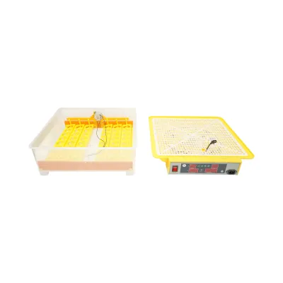 Incubator automat 48 oua 12V-220V cu rotire automata, control temperatura, umiditate, afisaj digital - imagine 3