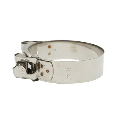 Colier forta, clema din inox 201 cu surub pentru furtunuri 74-79mm Breckner Germany - imagine 2