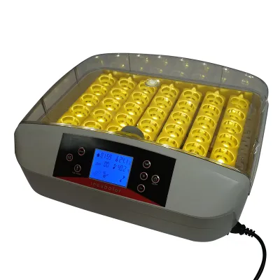 Incubator automat 42 oua 220V cu rotire automata, control temperatura, umiditate, afisaj digital, tava iluminata LED - imagine 6