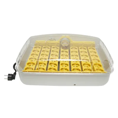 Incubator automat 42 oua 220V cu rotire automata, control temperatura, umiditate, afisaj digital, tava iluminata LED - imagine 3