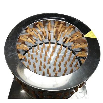 Deplumator pasari inox 2200W, 220V, capacitate 6 pasari, 142 degete, 240 r/min IP68 - imagine 4