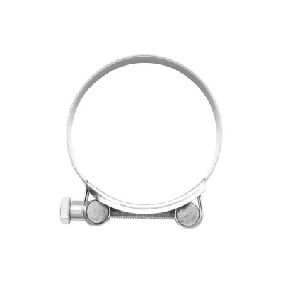 Colier forta, clema inox cu surub 304SS pentru furtunuri 74-79mm Breckner Germany	 - imagine 4