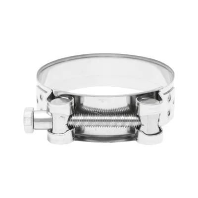 Colier forta, clema inox cu surub 304SS pentru furtunuri 74-79mm Breckner Germany	