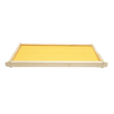 Rama stup din lemn cu fagure din plastic tip Dadant 483x230mm - imagine 3