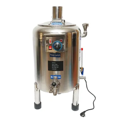 Aparat automat de pasteurizare din inox pentru lapte, sucuri, capacitate 20L 305x350x300mm