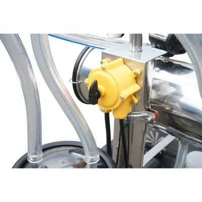 Aparat de muls oi 1 post 750W, 220V bidon inox 25L, grup de muls cu 2 mansoane, presiune vid 40-50 kPa, pulsatii 60-80 cpm - imagine 8