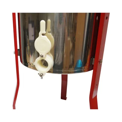 Centrifuga manuala apicola, extractor miere din inox cu 3 rame - imagine 7